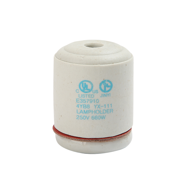 E26 ceramic clamp lamp holder with power cord for grow lights and candle warmer lamps