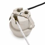 JY-2606 E26 porcelain keyless lampholder with bracket and wire leads