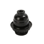 JY-2612 E26 phenolic pendant lampholder with shade ring in black and white