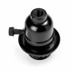 JY-2613 E26 phenolic lampholder with rotary knob switch