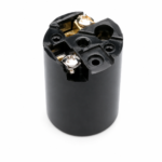 JY-2602 E26 phenolic keyless lampholder with customizable bracket design