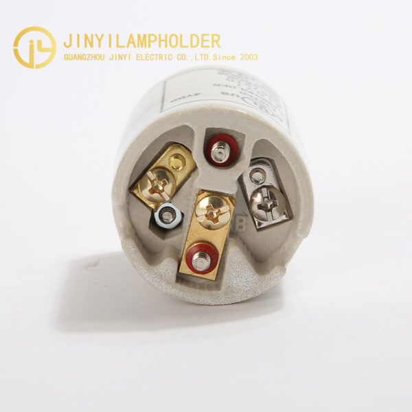 Open-top JY-2608 4kV pulse-rated lamp socket
