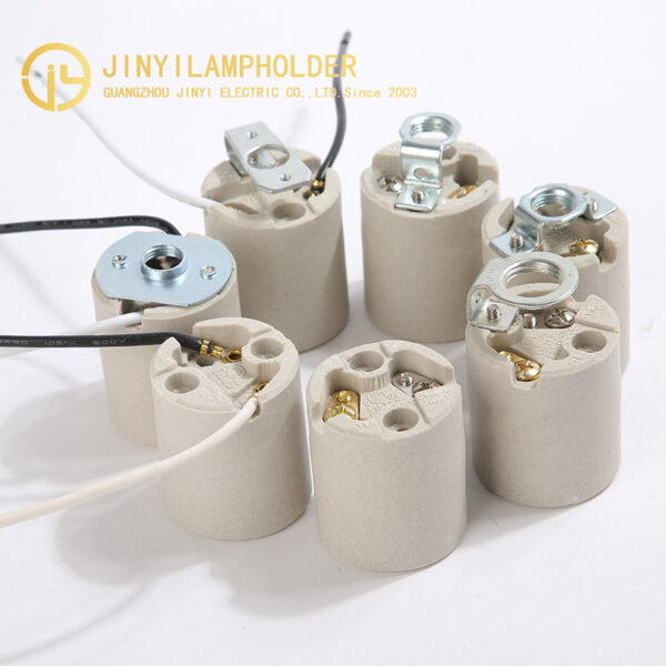 Bracket variation view of JY-2603 E26 lamp holder