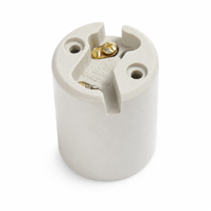 GE-6040 E39 Lamp Holder Ceramic / Copper 4KV; 600V; 1500W; 4kv;