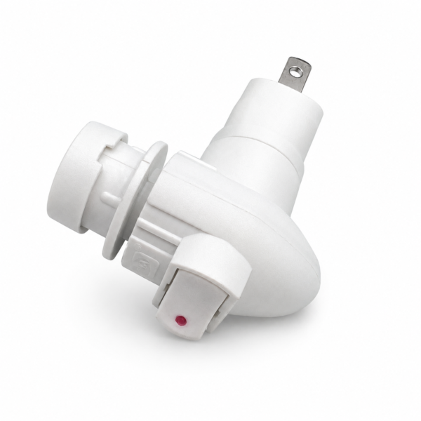 JY-7100 E12 Receptacle Plastic 110V
