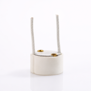 SC-10 GU10 Lamp Holder Porcelain 250W; 250V; 1w; 250w; 250v side view