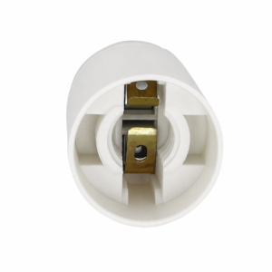 E12-105B E12 Lamp Holder Plastic 125V; 75W side view