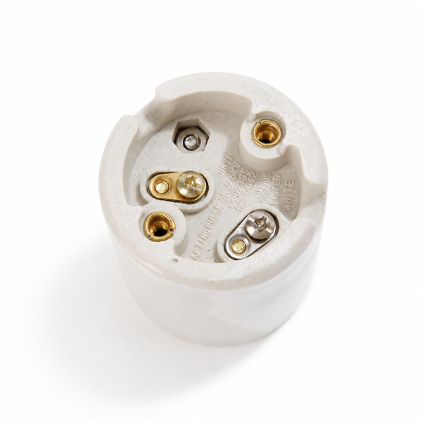GE-6042 E39 Lamp Holder Porcelain / Ceramic 5KV; 6KV; 600V; 660W view 1