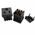 I-101A NEMA 5-15R Receptacle Nylon PA66 15A; 125V; 15a; 125v side view