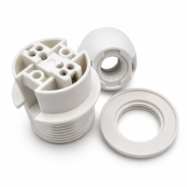 E12-105C E12 Lamp Holder Plastic 125V; 75W view 2