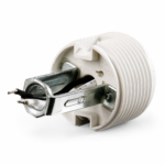 JY-6025 GU24 Receptacle Plastic 600v; 660w mounting view