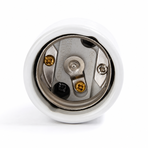 GE-6042 E39 Lamp Holder Porcelain / Ceramic 5KV; 6KV; 600V; 660W view 2