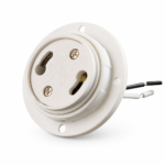 JY-6025 GU24 Receptacle Plastic 600v; 660w terminal detail