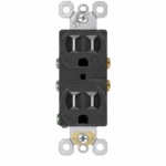 JINYI commercial grade tamper resistant duplex outlets 15a 20a - front