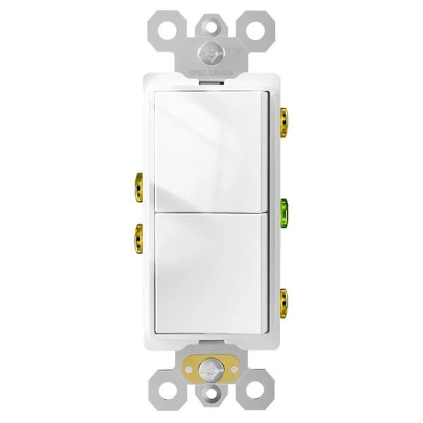 JINYI multi paddle decora rocker switches 2 3 switches - front