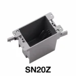 JINYI pvc old work electrical boxes 1 gang - angled