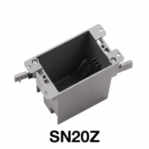 JINYI pvc old work electrical boxes 1 gang - angled