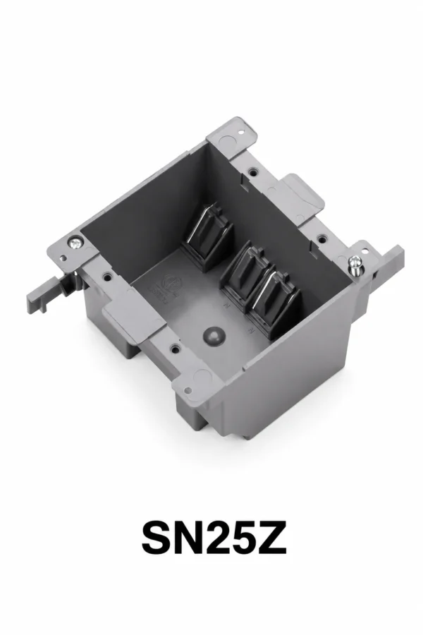 JINYI pvc old work electrical boxes 2 gang - angled
